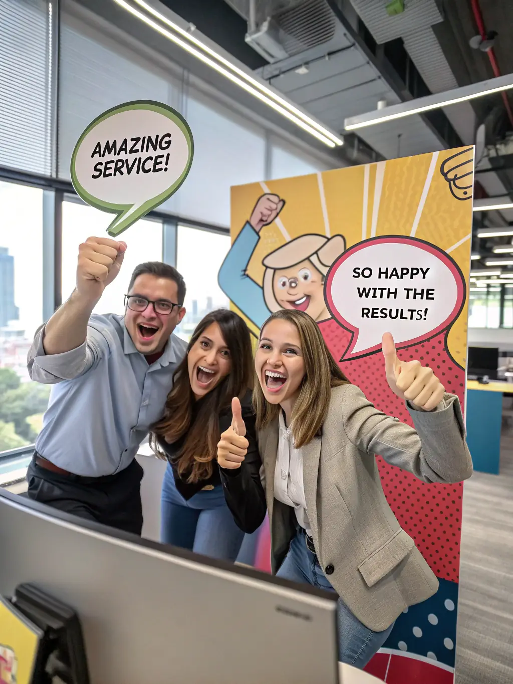 A visual representation of positive feedback received from employees who have completed the etiquette training program, highlighting its impact.